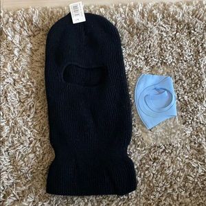 One while ski mask with free mask